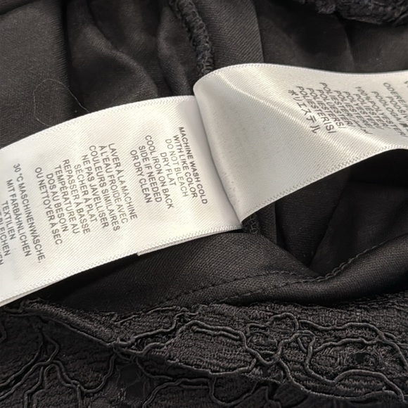 Adrianna Papell 6 Roll Neck Black Sheath Dress - Picture 11 of 11